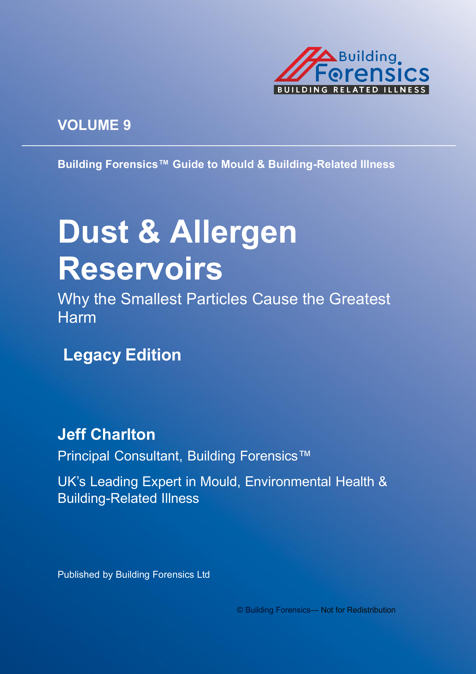 GMBRI - Vol 09 - Dust & Allergen Reservoirs