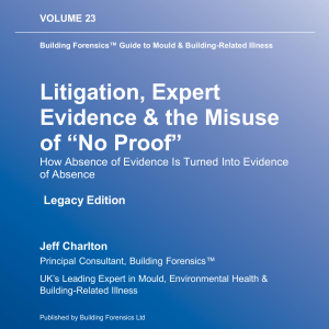 GMBRI - Vol 23 - Litigation, Expert Evidence & the Misuse of “No Proof”